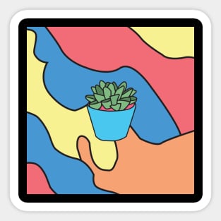 Succulent_Clay2 Sticker